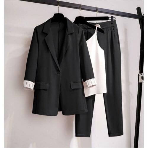 Dunayskiy Women's Trouser Suits In A Cage