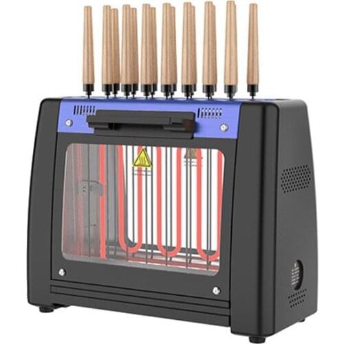 Electric Grill Barbecue Korean Smokeless Electric Barbecue Automatic Rotating Barbecue Skewers Oven Commercial Oven