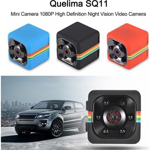 SQ11 Mini Camera HD Night Vision Adjustable Bracket Simple Installation Wide Angle Monitoring Mobile Detection