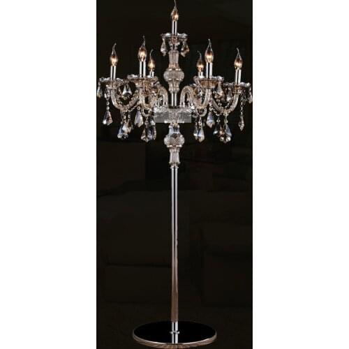 Fashion modern crystal Floor lamp living room lights bedroom lamps crystal French Modern stand Lights Crystal WF1109200