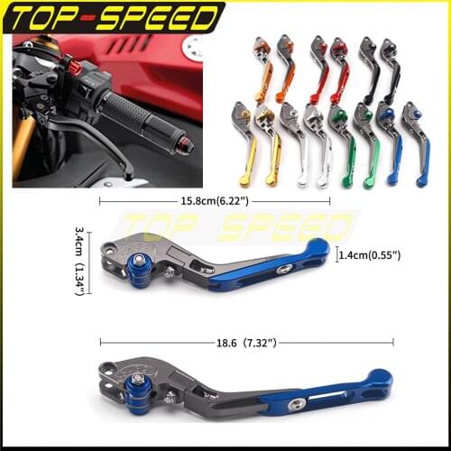 Motorcycle Light Brake Handle Lever Handlebar Ducati 748 797 ST2 Honda ST1300 X-11 Kawasaki Z125 ZX-6 Suzuki TL1000S B-KING
