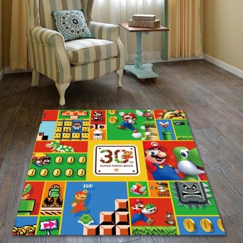 Cartoon Flying Super Game Rug Doormat Floor Mat Carpet Home Carpet Hotel Living Room Floor Mats Anti Slip Gift