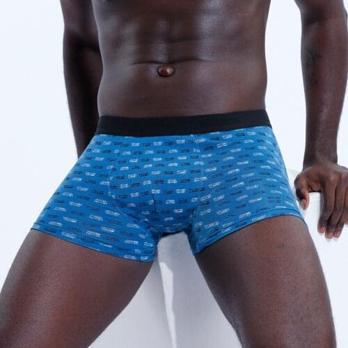 Mens Panties Boxershorts Cotton Gay Underpants for Man Sexy Homme Boxers Shorts Hot Underwear Male Fashion Brand Calson