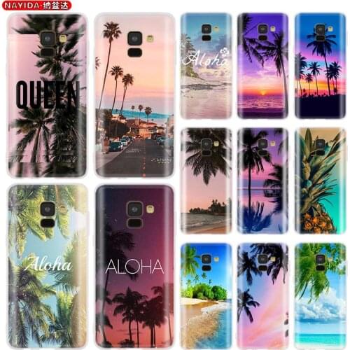 Soft Case For Samsung Galaxy A10 A20 A30 A40 A50 A70 S A21 A31 A41 A51 A71 S a10s Star Beach Aloha Tree Summer