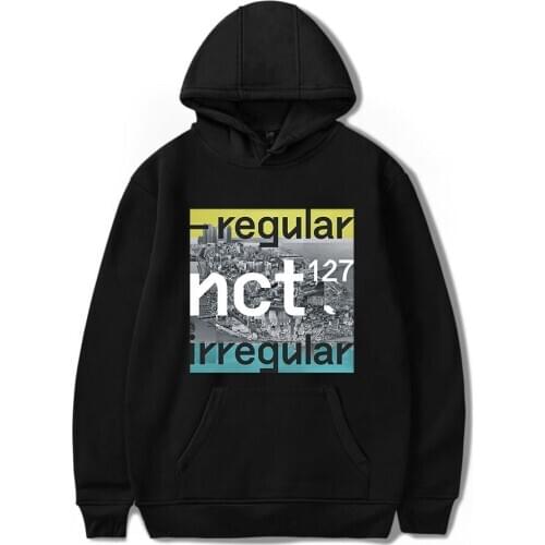 Newest Hot Sale NCT 127 Sweatshirts Men/Women Fashion Casual Loose Hoodies Print NCT 127 Hip Hop Hoodie Popular Sweatshi