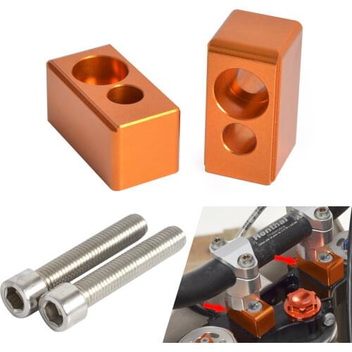 HandleBar Riser For KTM 790 1090 1190 Adventure,1290 Super Adventure,690 EnduroR Fat Bar Mount Handlebar Riser 22mm Lift