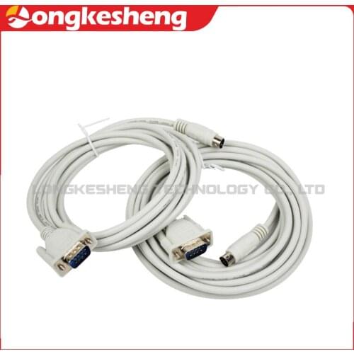 Suitable for Delta touch screen DOP series and Delta PLC/Mitsubishi PLC communication cable DOP-DVP/DOP-FX