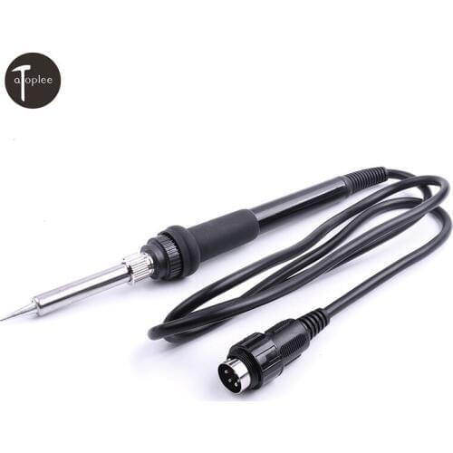 1PC DC 24V 50W Professional Soldering Iron BNC Connecter Rework Welding Gun Tool For HAKKO 907/936 Soldering Iron Handle