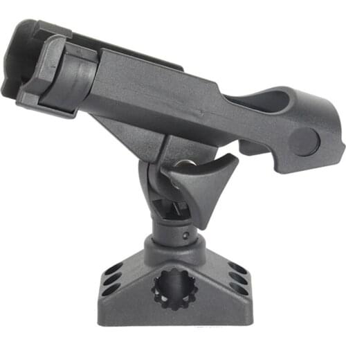 Adjustable Fishing Rod Support Frame Suitable Rubber Fishing Tools For Aluminum Alloy Boat Wooden Hard Plastic Boat