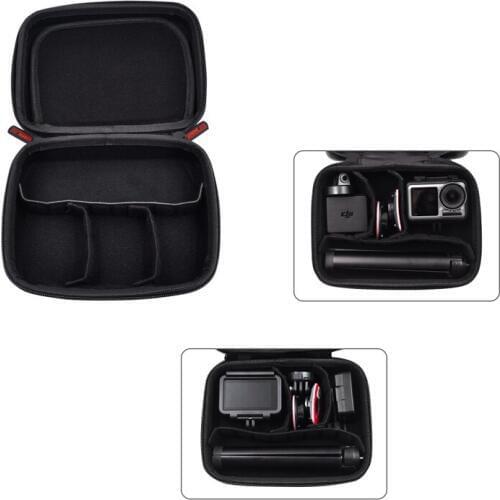 DIY Space Adjustable Portable Case PU Waterproof Bag Storage Box for DJI OSMO ACTION sport camera Accessories