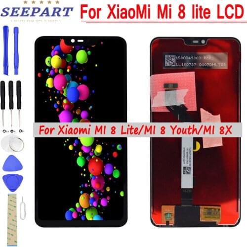 Seeparts Screens For Xiaomi Mi 8 Lite