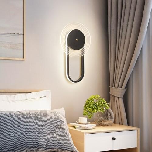 Modern LED Wall Lights For Foyer Kitchen Aisle Corridor Bedside Living Room Dining Room Restaurant Bar Indoor Home New Sconce