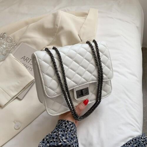 Shoulder Crossbody Bags For Women Handbags White Designer Simple Korean Soft Bolsas Quality Messenger Female Womens Bag 2021