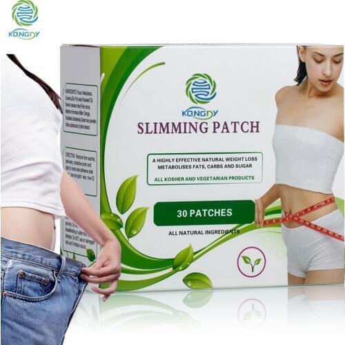 KONGDY Brand Health Care Slim Patch 60 Pieces=2 Boxes Fat Burner Slimming Navel Stick Slimming Patches for Diet Weight Loss