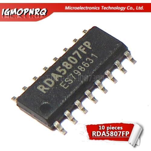 10pcs RDA5807FP RDA5807 SOP new original