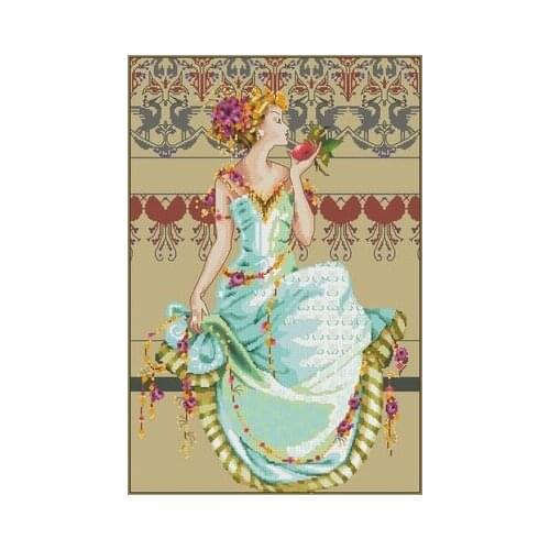 25- MD-127 counted 11CT 14CT 18CT 28CT light coffee aida Cross Stitch embroidery needlework Sets home decor