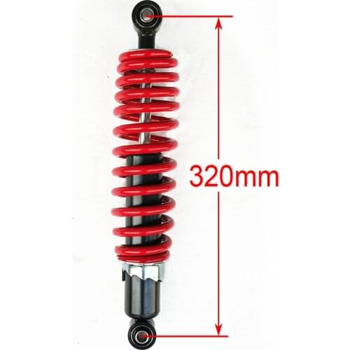 320mm Rear Suspension Shock Absorber Fit For China 110cc 150cc 200cc 250c ATV Quad Bike Go Cart Buggy Scooter Golf Kart Parts