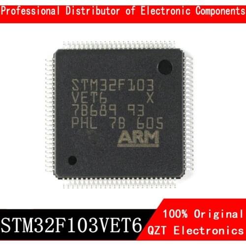5pcs/lot new original STM32F103VET6 STM32F103 LQFP100 microcontroller MCU In Stock