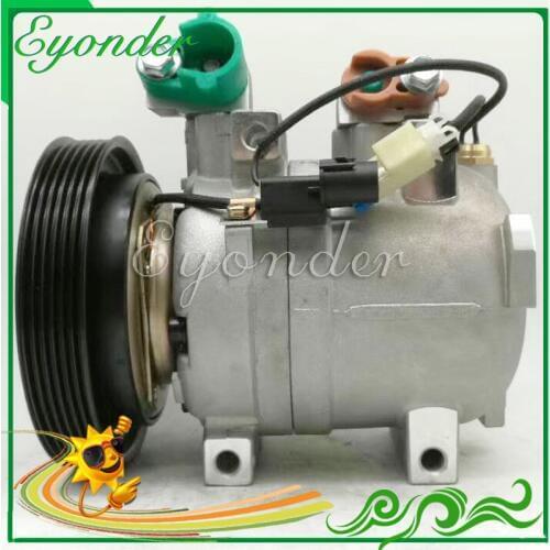 DKV14C Auto AC Air Conditioning Compressor PV6 for Ssangyong Daewoo Musso Korando 2.0 2.3 2.9 506021K140 506021-2708 6611303115