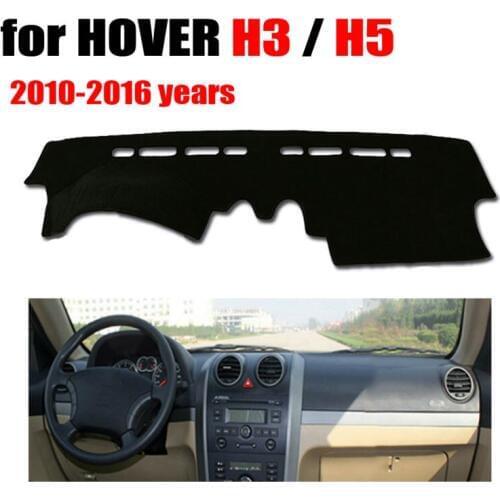 Car dashboard covers mat for HOVER H3 H5 2010-2016 years Left steering wheel dashmat pad dash cover auto dashboard accessories