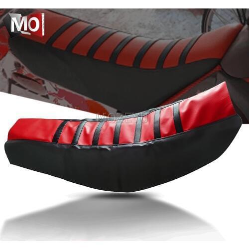 For Honda TRX XLR CRF XR 50 70 80 100 230 250 350 400 450 500 600 650 R L F MOTARD BAJA Motorcycle Rubber Soft Seat Cover
