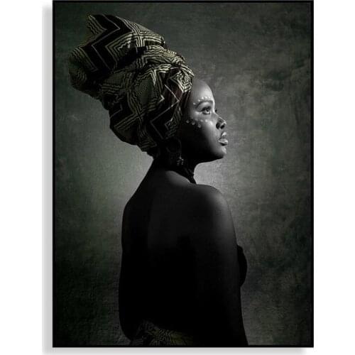 Painting Africano 4 (60 x 2 x 80 cm)