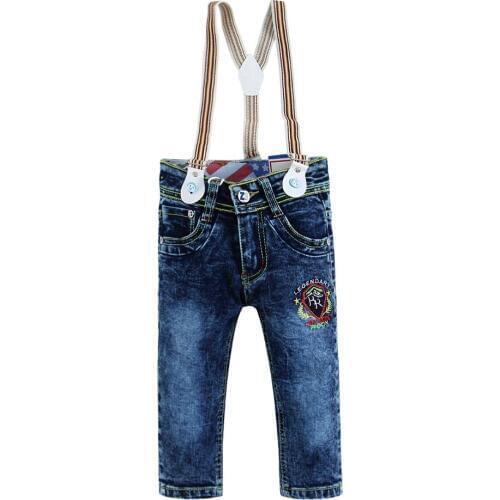 Overall jeans for baby kid cotton 100% 2015BO01 B