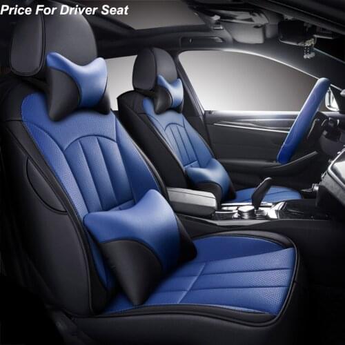 Leather car seat cover For skoda octavia a5 fabia 1 2 octavia tour rs karoq a7 felicia kodiaq rapid spaceback KAMIQ accessories