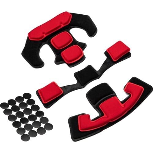 Memory Foam Tactical Pad Replacement Airsoft Helmet Pads 33PCS/Set Cushion Accessories Protective Mat for ACH MICH Team Wendy