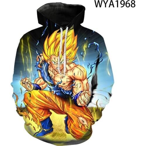Streetwear Fashion Boy Girl Kids Dragon 3D Printed Hoodies Sweatshirts Men Women Children Pullover Long Sleeve DBZ Cool Jacket
