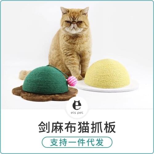 New Cat Scratch Board Cat Climbing Frame Round Sisal Grinding Claw Cat Toy Pet Products