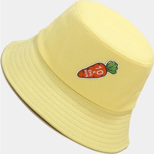 Letter Embroidery Bucket Hat Men Women Hip Hop Fisherman Hats spring autumn Panama Bucket Cap Beach Sunscreen Sun Prevent Hats