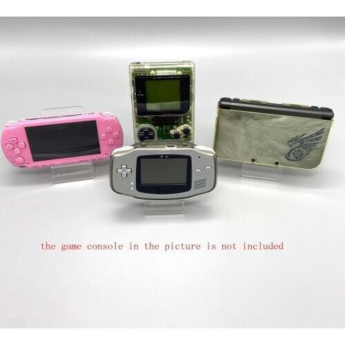 Bracket Shelf Window Counter Transparent Plastic Clear Display Showcase For GB / GBC / GBA / PSP / 3DS / 2DS / PSV Game Console
