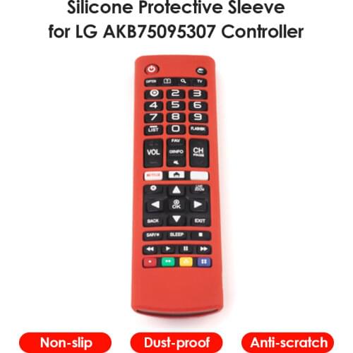 Silicone Remote Controller Cases Shockproof Protective Covers For LG TV AKB75095307 AKB74915305 AKB75375604 Remote Controller