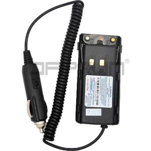 Brand New Walkie Talkie Battery Eliminator Adapter ELO-004 ELO004 Car Charge for WOUXUN KG UV9D Plus UV-9D Two Way CB Ham Radio