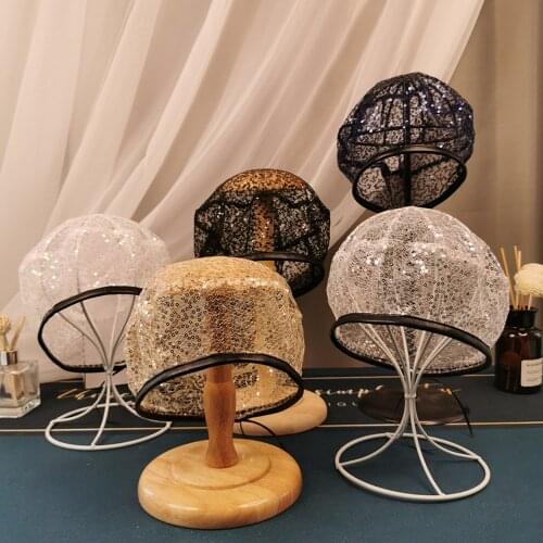 INS Ladies Sequin Berets Caps For Women Shining Painter Hat Women Colorful French Styles Caps Gorros