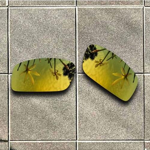 24K Gold Polarized Sunglasses Replacement Lens for-Oakley Twitch Frame 100% UV Protection Good Fitness