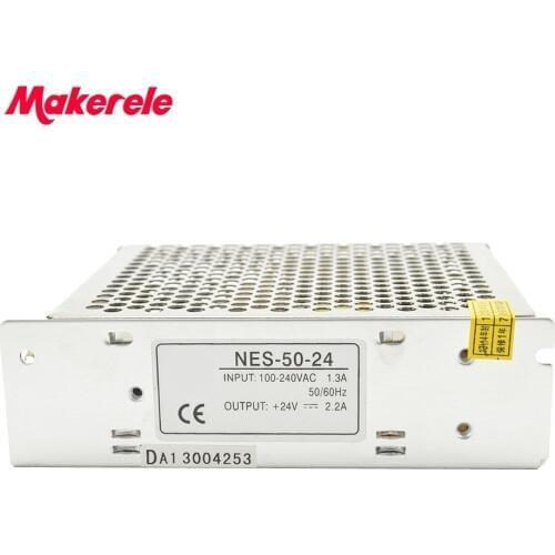 50W NES Series High Efficiency Switching Power Supply For LED Strip Light AC-DC