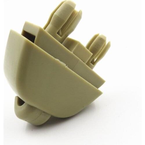 6R0857561 Car Inner Beige Sun Visor Hook Clip Holder For VW Polo Passat B7 Skoda CITIGO RAPID SEAT MII 6R0 857 561 Y20