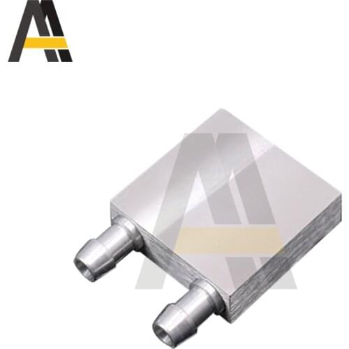 Aluminum Alloy Water Cooling Block Radiator 40mm Heat Sink System for PC Laptop CPU Liquid Match Water Cooler Accessories