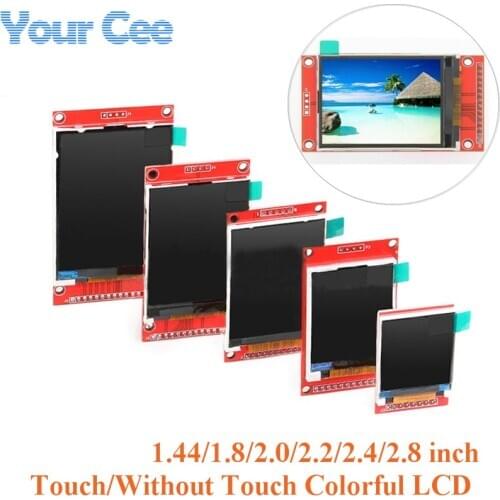 1.44/1.8/2.0/2.2/2.4/2.8 Inch Colorful TFT LCD Screen Display Module SPI Serial Drive ST7735 ILI9225 ILI9341128*128 240*320