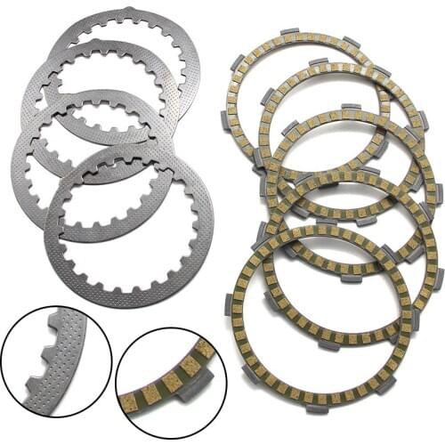 Motorcycle Steel Plate Disc Clutch Friction Plates For Yamaha RS100 (IY9 UK) 1979 1980 1981 RXS100 RX115 (5FS3) RD125 DX RS125