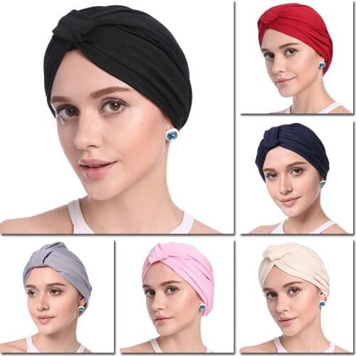 Hijab Scarf Women Fashion Muslim Ladies Islamic Headband Multifunctional Turban Headwrap Ladies Headscarf Sun Protection Caps