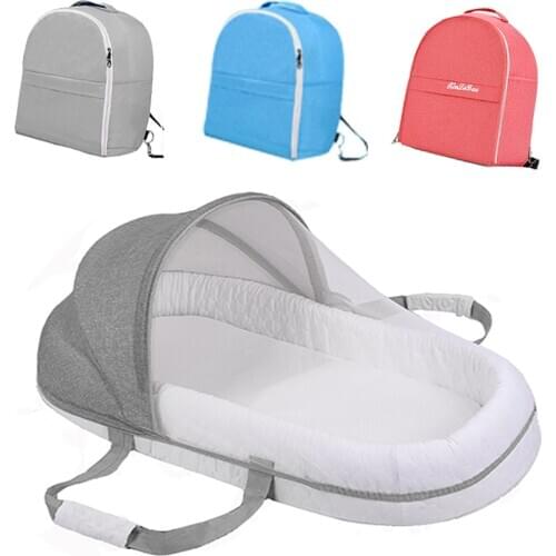Multifunction Portable Travel Baby Bed Sleeping Nest Crib Bed Cot Babynest For Newborn Baby Multi-function Cribs For Baby