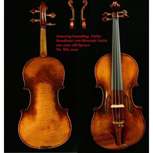 ACTUAL PHOTO Amazing Sounding Violin Master Wangs Own Work No. W6, 2020