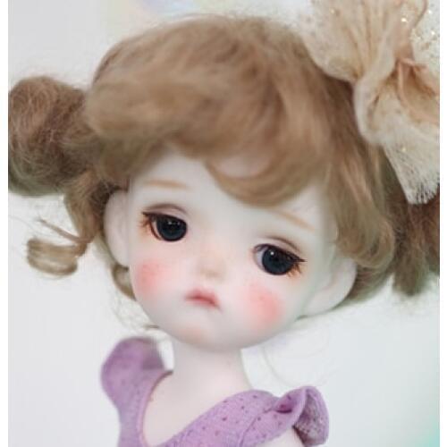 Full Set top quality bjd 1/8 baby doll mini Meng girl cute cool rare hobbie toy gift model recast resin high art cute