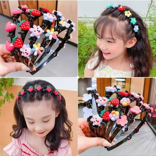 Cute Flower Hair Band For Girls Child Hair Clip Handmade Hairbands Headband Birthday Gifts Headwear Hair Accessories hair clip