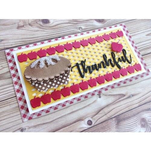 Cutting Dies Mini Slimline Thanksgiving Scrapbook Cardmaking DIY Paper Craft Metal Stencil