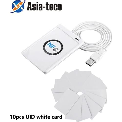 13.56MHz 10 pcs UID card Contactless Smart Card Reader Writer RFID Copier Duplicator