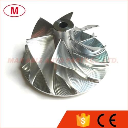 CT16V Turbocharger Aluminum 2618/Point Milling compressor wheel/Turbo Billet compressor wheel 36.04/48.00mm 6+6 blades for 1KD